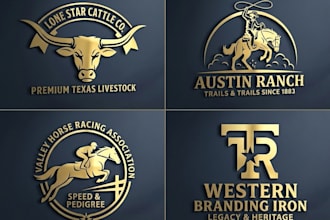 design horse racing, equestrian, equine horse business logo