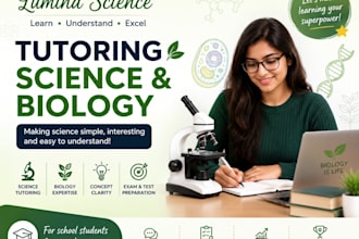 do tutoring science in a smart way