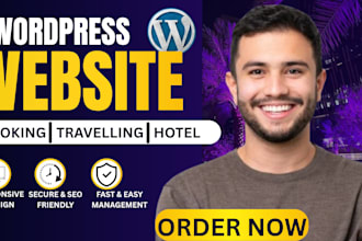 build a wordpress booking website for hotels, resorts and travel agencies