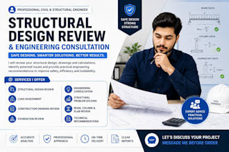 provide structural design review and engineering consultation
