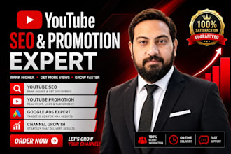 do youtube vdeo SEO , keyword research, and optimization