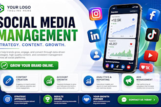 optimize and manage your social media pages for growth