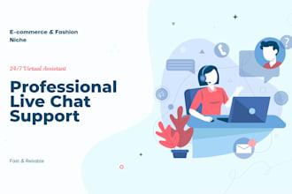 be your professional virtual assistant for chat support
