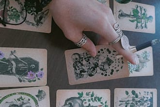 read tarot cards and offer you spiritual advice
