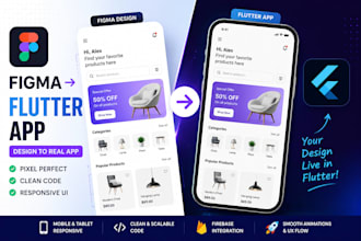 convert your figma UI into a flutter mobile app