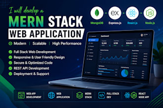 develop a mern stack web application