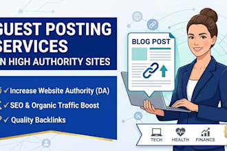 provide high quality guest posting on high authority sites
