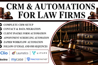 do clio lawmatics practicepanther litify workflow automations for law firms