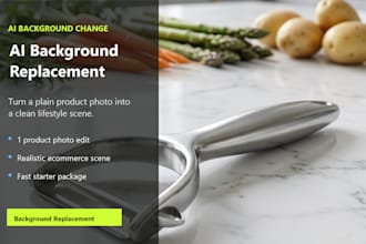 replace product background with ai lifestyle scene