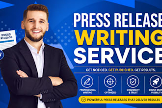 writing publish press release, press release distribution and press release