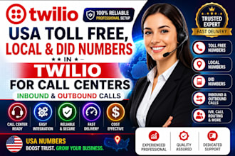 setup did numbers for inbound and outbound calls in any country