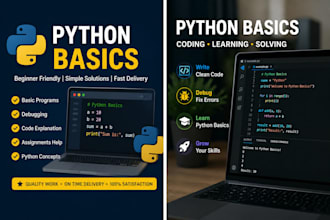 help you with python basics and beginner python tasks