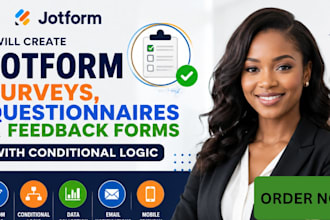 create jotform surveys questionnaires and feedback forms with conditional logic