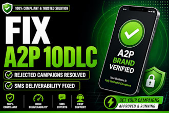 fix ghl a2p 10dlc brand registration and sms deliverability