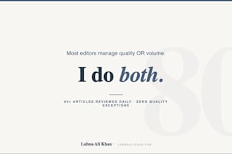 edit and optimize SEO content