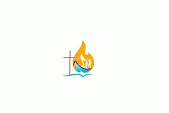 design a professional religious logo for church, ministry, and faith based organ