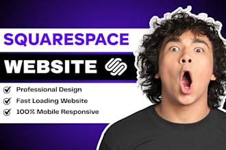 build professional squarespace design squarespace website for business