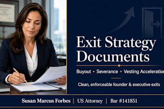 prepare ironclad startup exit strategy legal documents