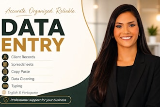 do data entry and organize your client records