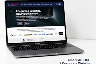 build a custom responsive business website with  modern tech