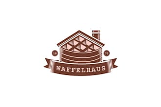 design waffles food brand logo for our mountain retreat