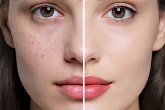 photoediting, background remove, face retouch, color grading
