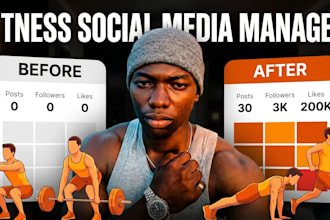 manage fitness brand instagram tiktok reels content posts gym coach creator