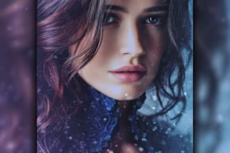 design an illustrated romance book cover or ebook cover