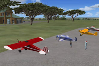 make custom realflight airplane models for you