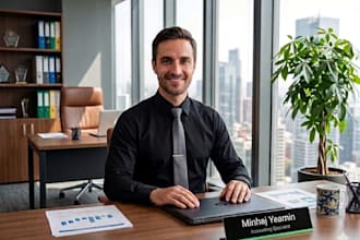 prepare excel financial statements and reports