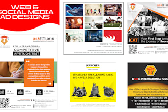 do social media ads and web banners