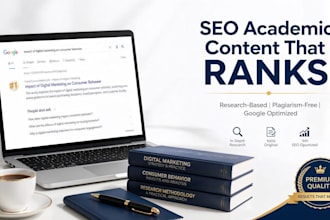 write authoritative academic blog posts with powerful SEO strategy