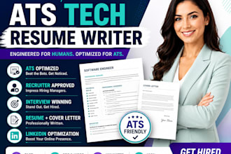 write your engineering resume for software, IT, cybersecurity, tech resume