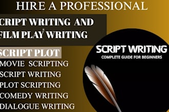 write movie script screenplay film script screenwriting comedy script stage play