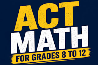 train ambitious students to achieve 36 in act math