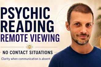 do psychic reading remote viewing for no contact situations