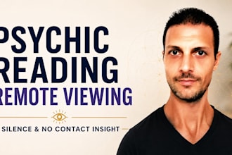 do psychic reading remote viewing for no contact situations