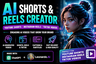 creates,ai shorts reels and ai content for reel