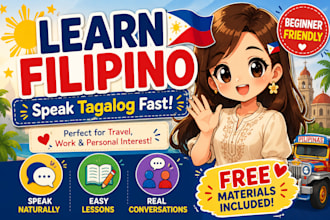 teach basic filipino for beginners