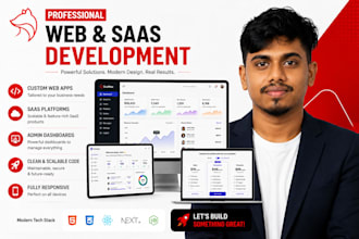 develop a custom web application or saas platform