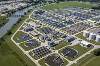 provide complete mechanical engineering design for wastewater treatment plants