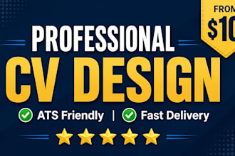 write a professional ats optimized CV and resume for job seekers