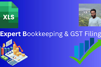 do your monthly bookkeeping, accounting, and gst filing