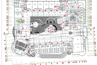 create detailed electrical plans and lighting layouts in autocad and revit