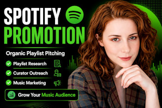 do organic spotify playlist pitching and music promotion