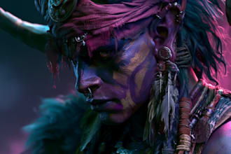 do fantasy character art and fantasy character