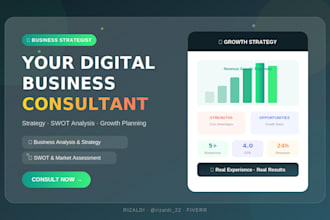 be your digital business consultant and strategist