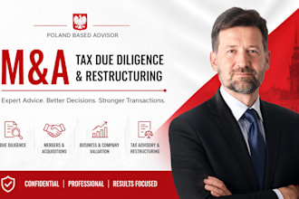 advise on mergers acquisitions tax due diligence and restructuring worldwide