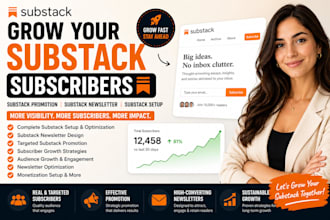 grow substack subscribers substack newsletter substack promotion substack setup