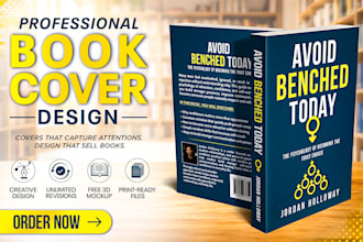 design original book cover, ebook cover, paperback, and amazon KDP cover